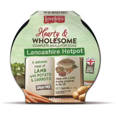 Lovejoys Hearty & Wholesome Lancashire Hotpot Dog Food Lovejoys Hearty & Wholesome Lancashire Hotpot Dog Food